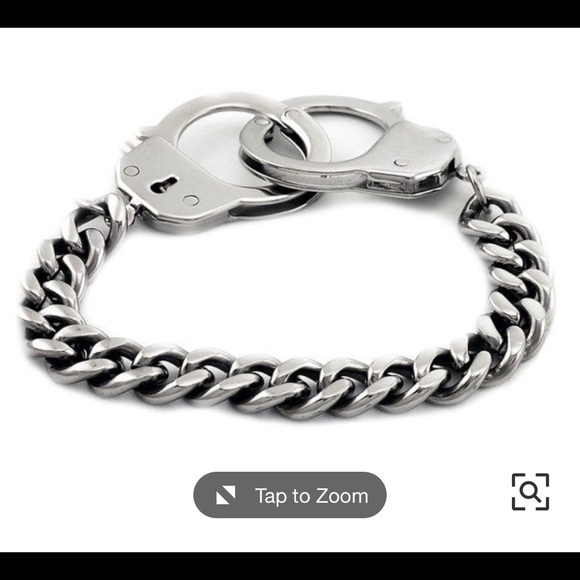 James Cavolini Stainless Steel 8.25" Bracelet - Picture 1 of 2